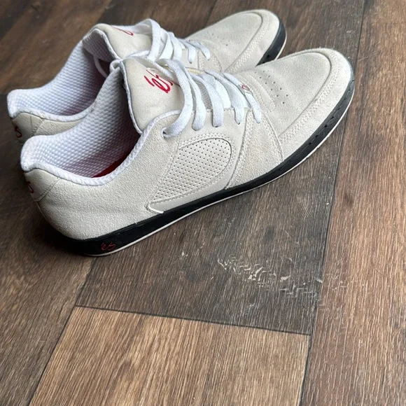 Es accel slim beige black and red size 11.5 - Picture 3 of 9